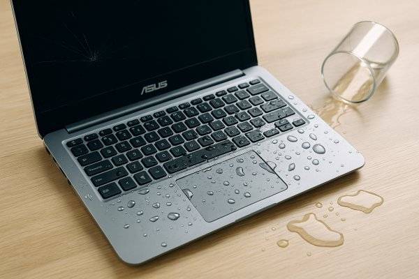 Asus Laptop Sıvı Teması Tamiri