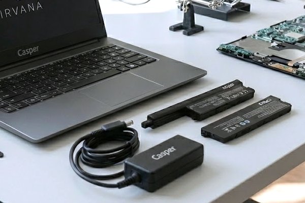 Casper Laptop Batarya Değişimi