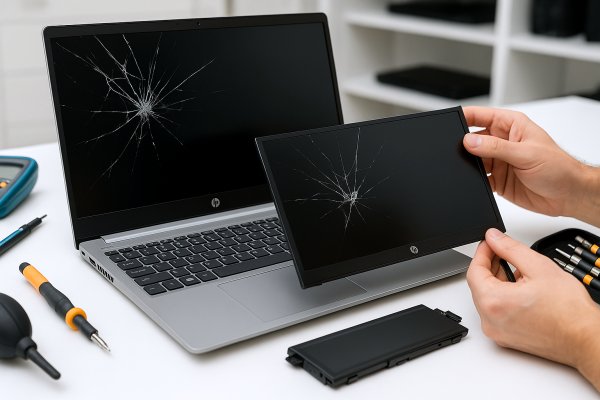 HP Laptop Ekran Değişimi