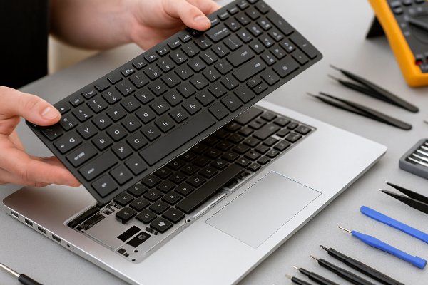 HP Laptop Klavye Değişimi