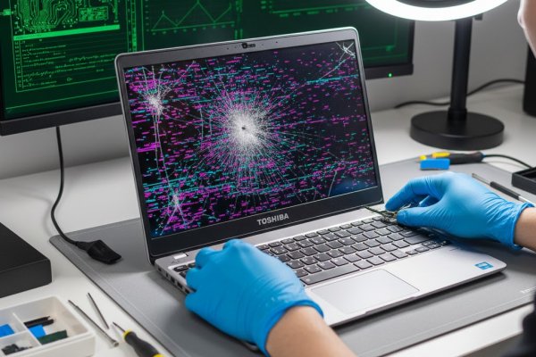 Toshiba Laptop Ekran Değişimi